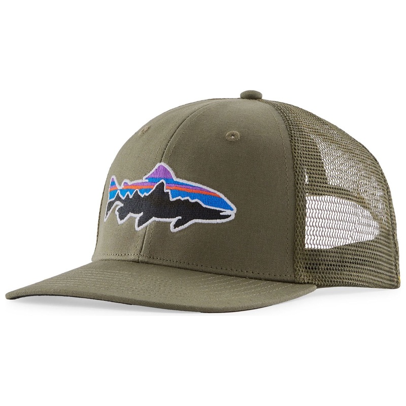 Patagonia Fitz Roy Trout Trucker Hat Basin Green
