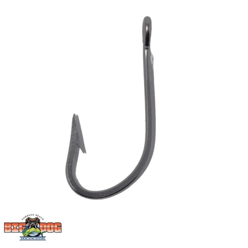 FISHTAMER STAINLESS STEEL STRAIGHT J-HOOKS 2 PACK 6/0