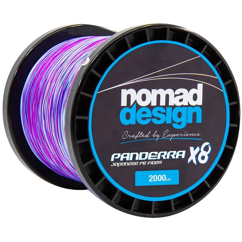 Nomad Design Panderra 8X Multi-Color Braid 10 pound 150 yards