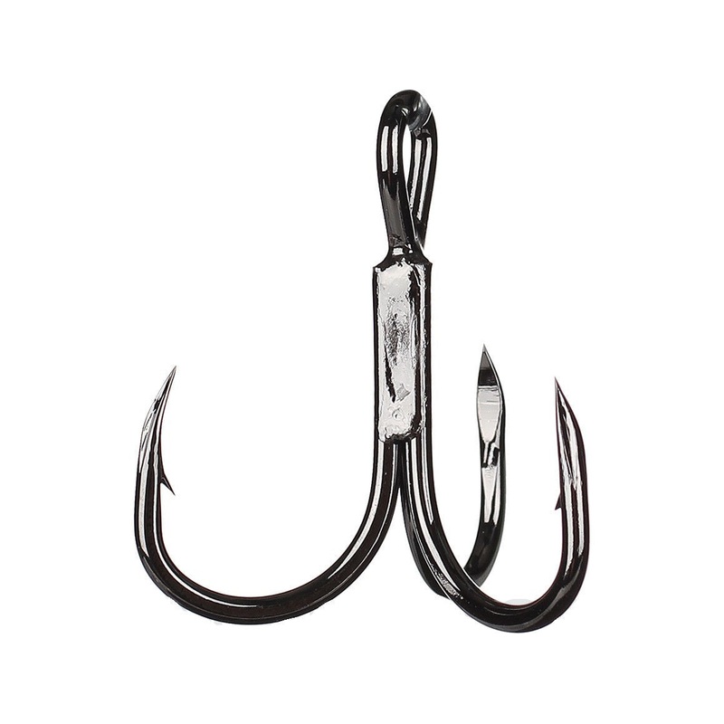 Owner ST-41 Round Bend 2X Treble Hook 6 – 8 pack