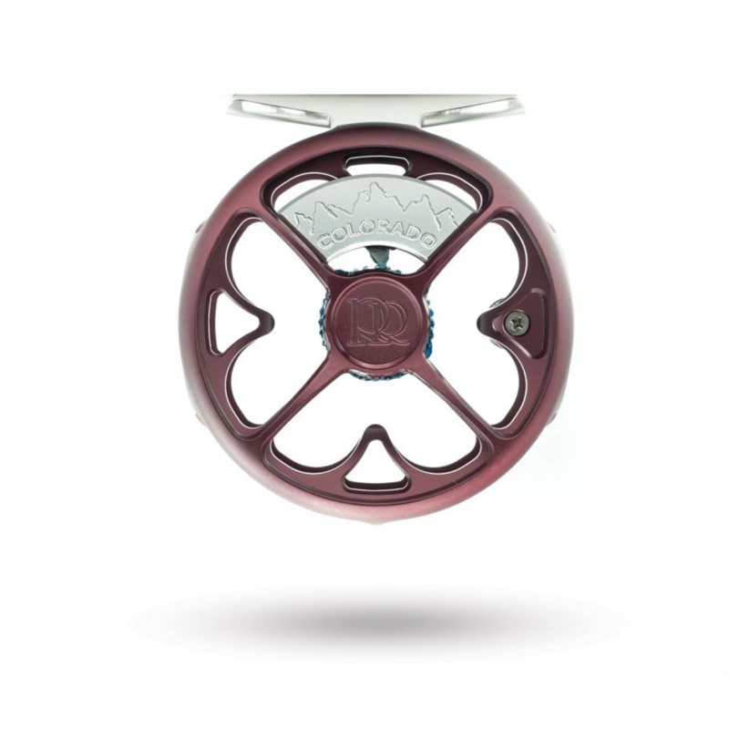 Ross Colorado Fly Reel – Matte Merlot – Made in USA 2/3 WT
