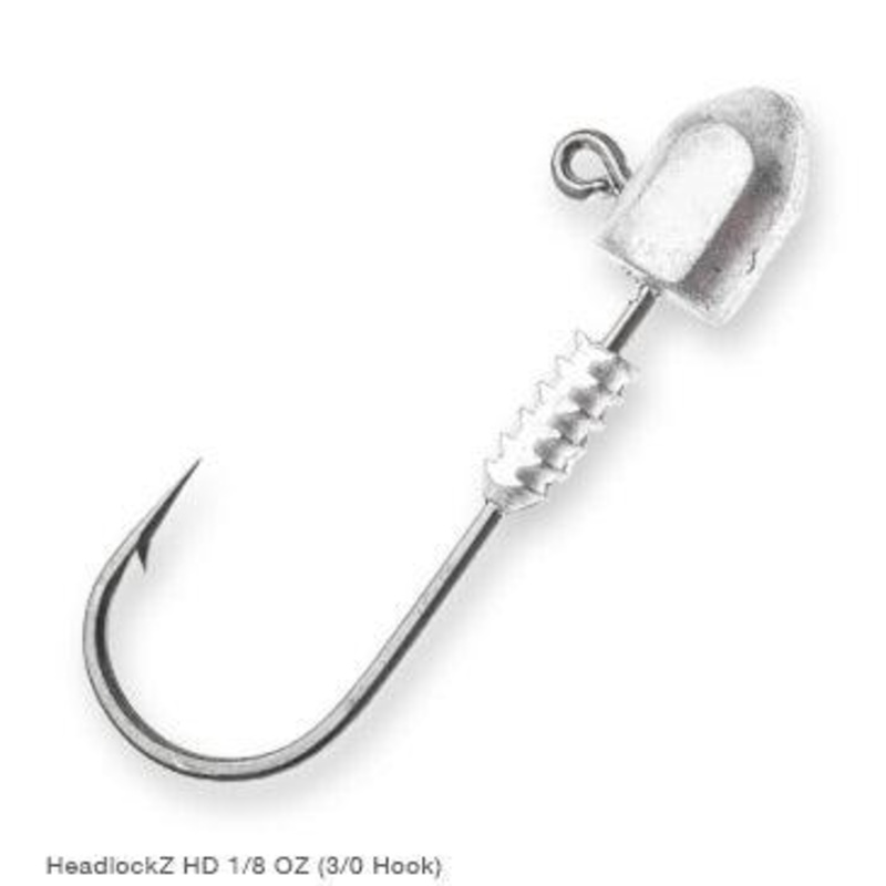 Z-Man TT Lures HeadlockZ HD Jigheads Weight: 1/2oz – Hook Size: 6/0 – Q’ty/Pk: 4