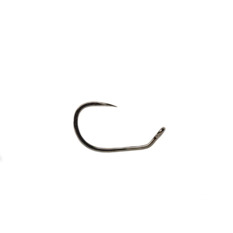 Fulling Mill Jig Force Short Black Nickel Barbless 5125 Hooks 14