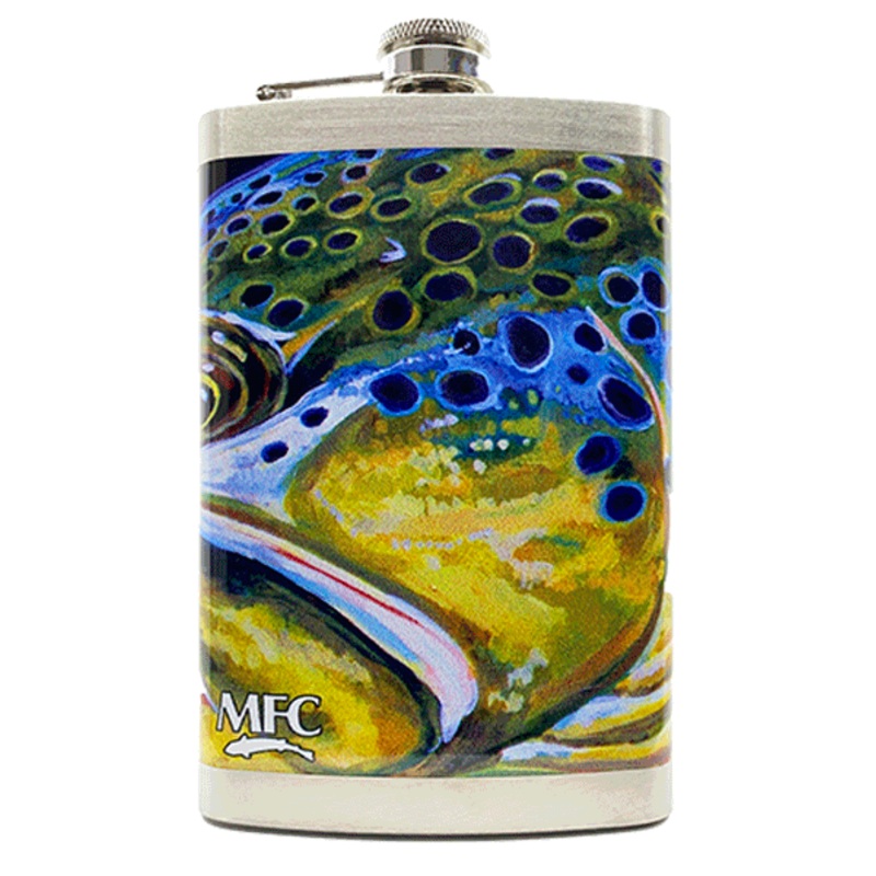 MFC Hip Flask Udesen’s Montana Brown