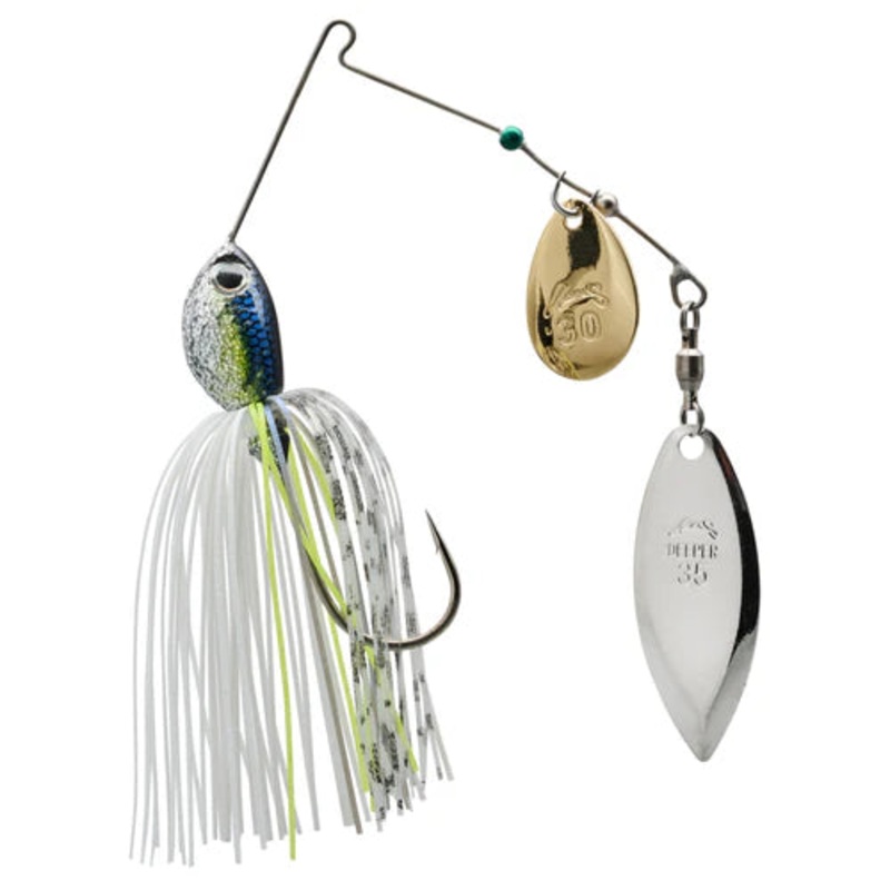 NORIES WIND RANGE TANDEM WILLOW SPINNERBAIT #769 – Sparkle Sexy Shad 3/8oz