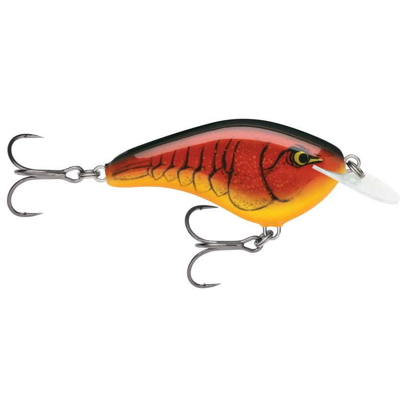 Rapala Ott’s Garage (OG) Slim Crankbait Mossy Chartreuse Crawdad 2.75″ / Depth: 6′