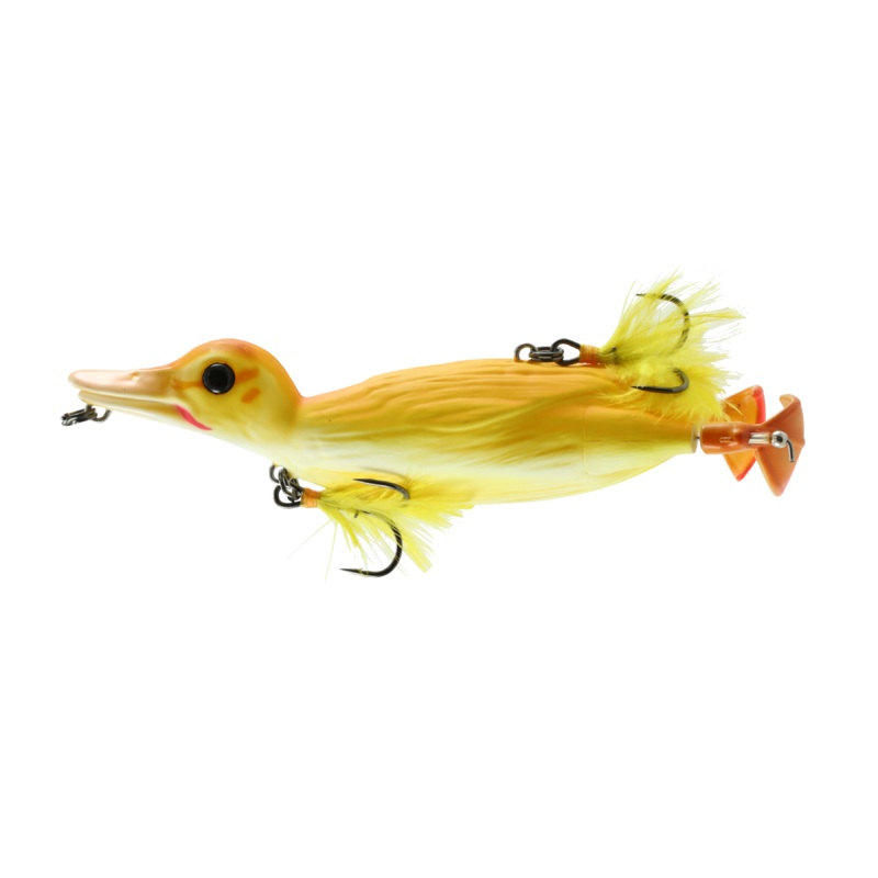 Savage Gear 3D Topwater Suicide Duck Small Animal Wakebait Wood Duck 4 1/4 inch