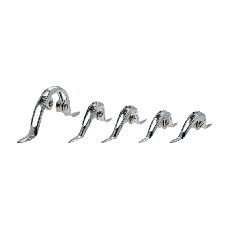 AFTCO Regular Roller Guide Set  For 16 to 50 lb. Rods Black