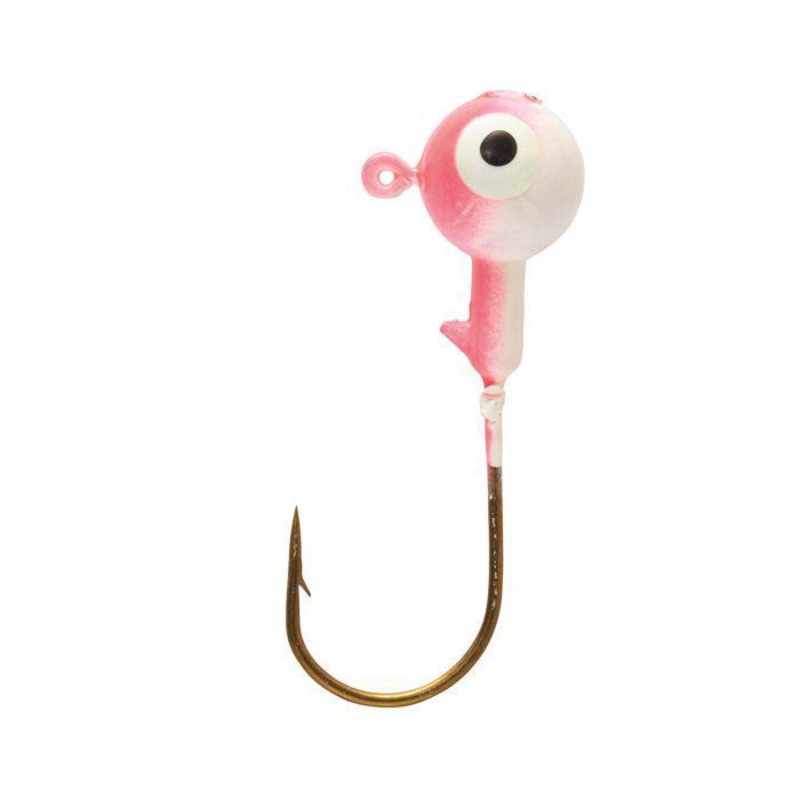 Eagle Claw Ball Head Jig (10 Pk) 1/32 oz Black