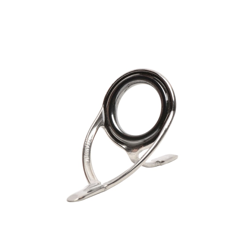 Fuji K-Series KW Double Foot Casting/Spinning Guides – SiC Black Titanium 5