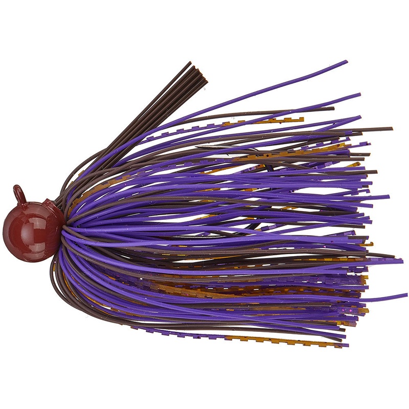 Hag’s Baits Tsunami Football Jig – 3/8 oz Black & Blue 3/8 oz
