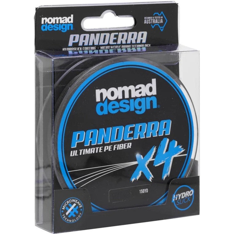 Nomad Design Panderra Moss Green X4 Braid 10 pound 150 yards