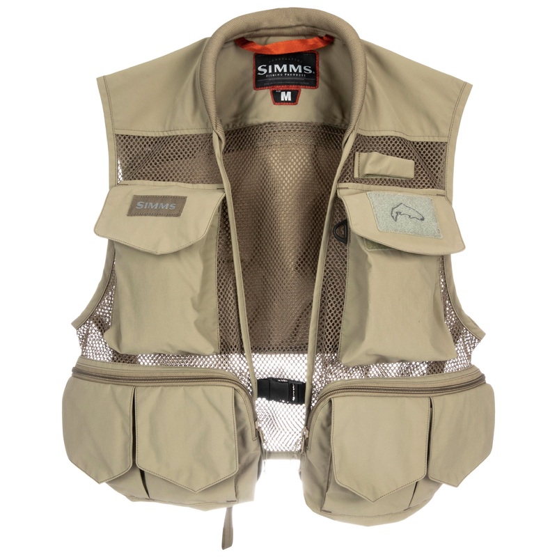 Simms Tributary Vest Tan XS