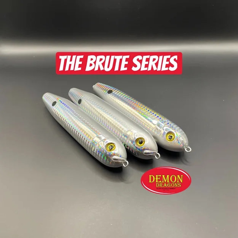 “THE BRUTE SERIES” DEMON DRAGONS 3pk High Fin Blues