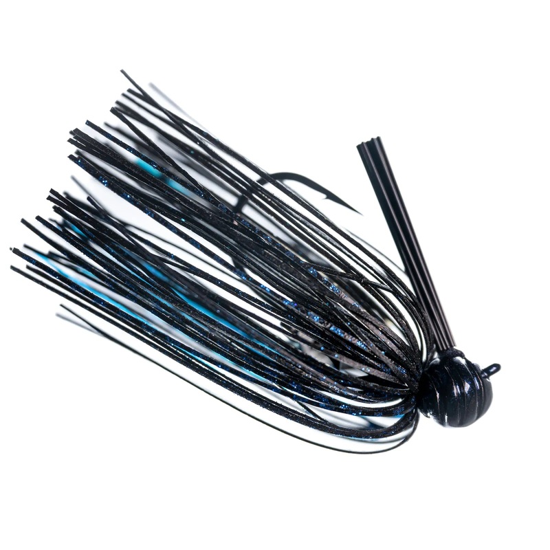 BIZZ BAITS FOOTBALL JIG Black & Blue 3/8