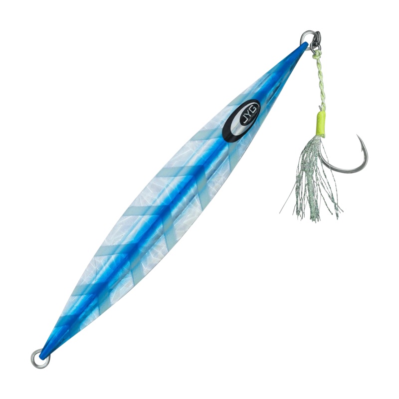 JYG Pro DEEP Collection – Slow Pitch Jigs Blue 25 g Rigged