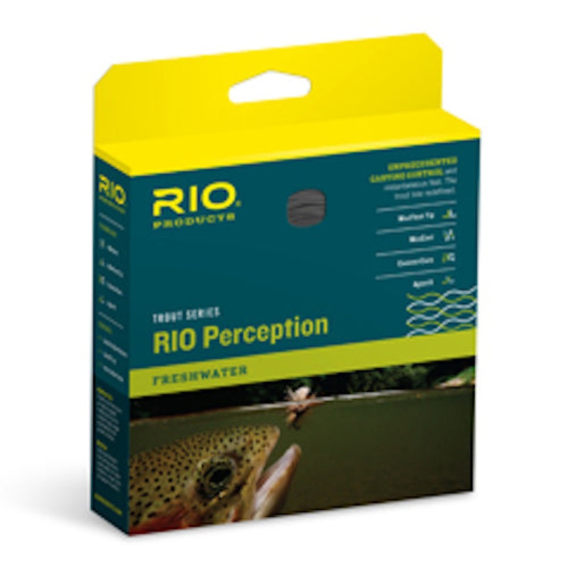 Rio Perception Fly Fishing Fly Line Camo/Tan/Gray WF7F
