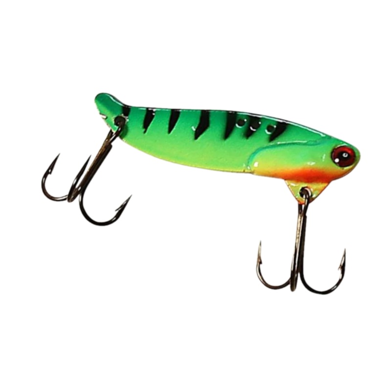 BLADE BAIT 1/2OZ Glow Green Tiger