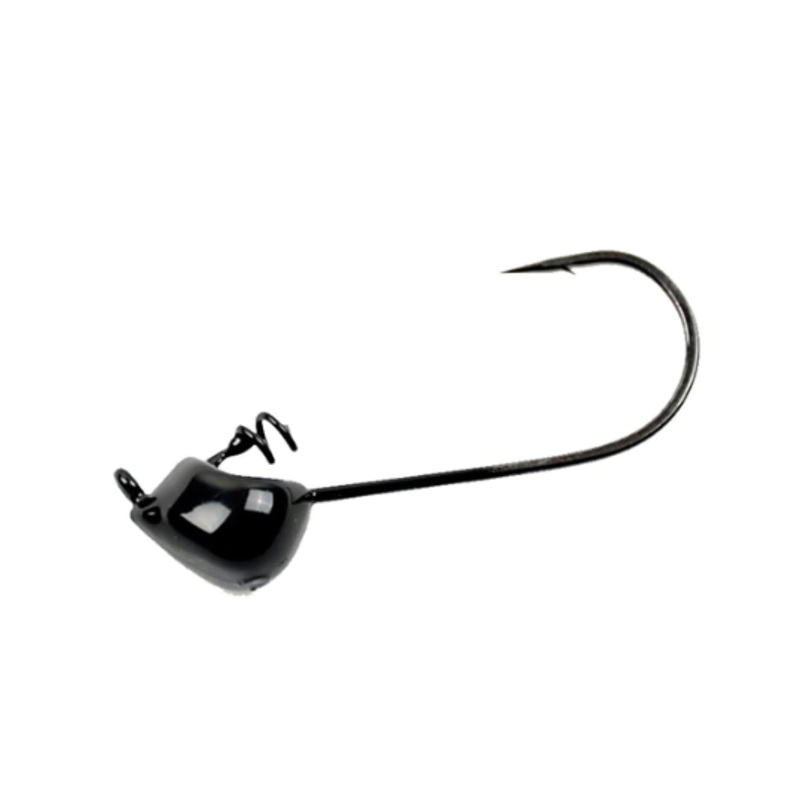 Missile Baits Warlock Head (3 Pk) 1/8oz Black