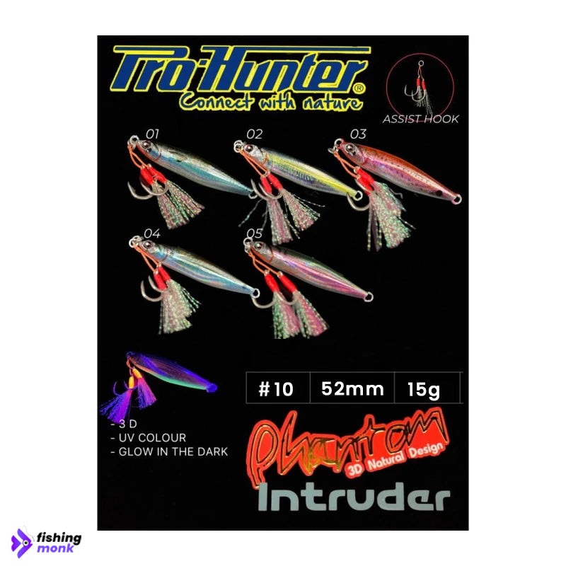 Pro Hunter Phantom Intruder Metal Jig Mackerel 45g