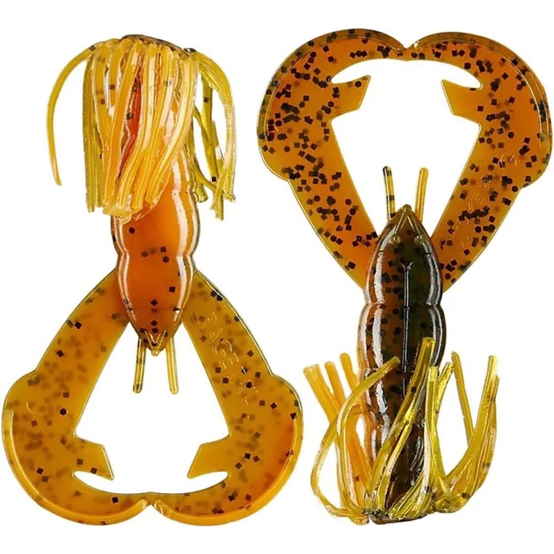 Strike King Rage Baby Luau Craw – 3 Inch Bama Craw 3 inch