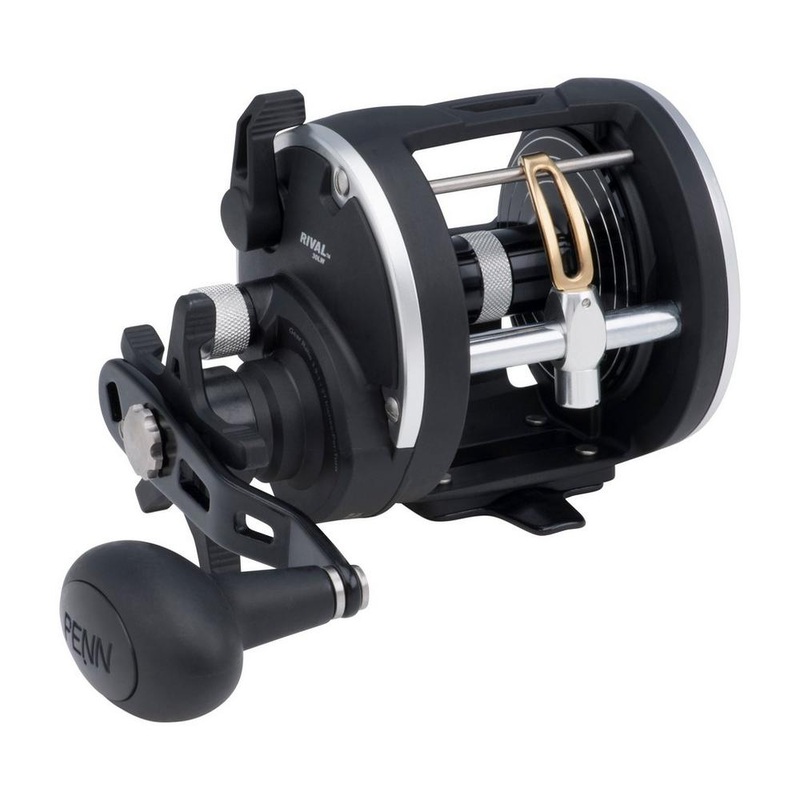PENN Rival RH Reel Size 30 Conventional Reel Penn Rival 30lw 2bb 5.1 Cast