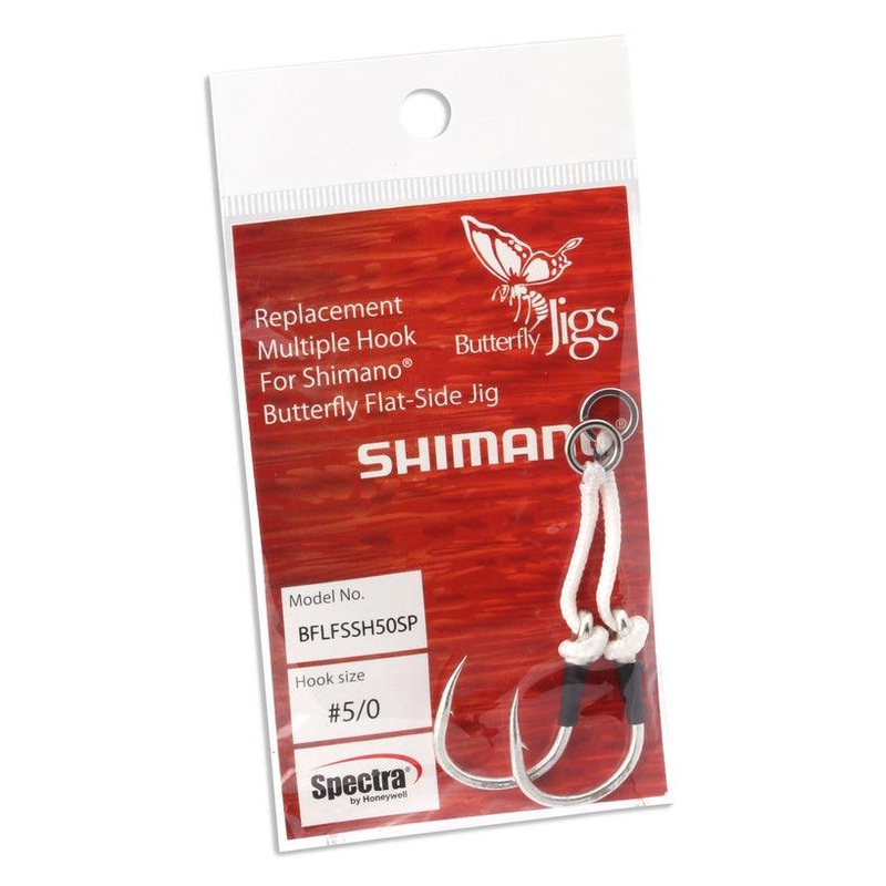 Shimano Butterfly Flat-Side Spare Hooks 5/0