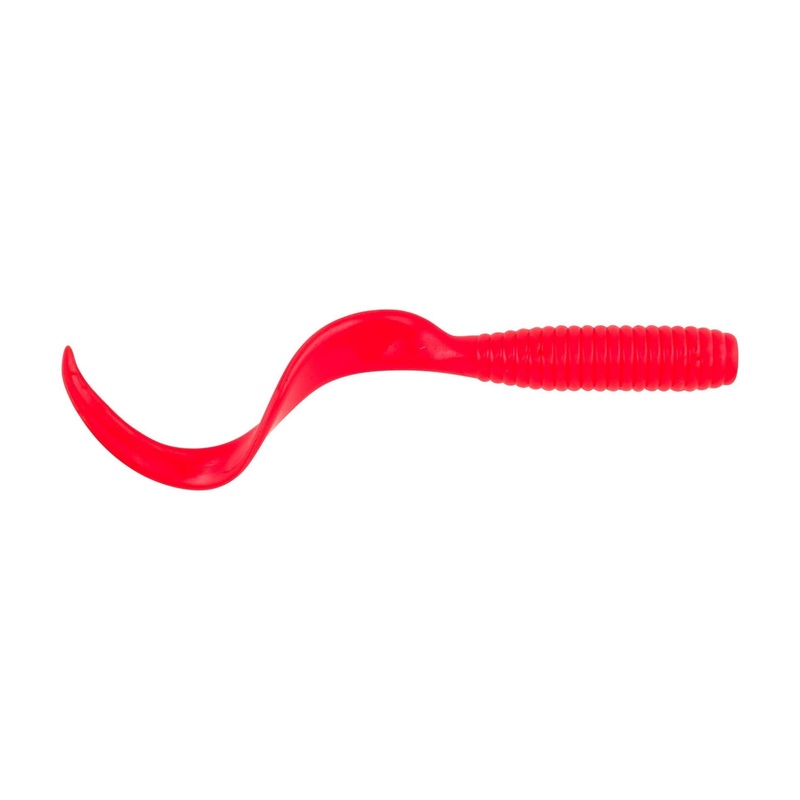 Berkley Gulp! Alive Saltwater Grub Soft Baits Salmon Red 4 in. (8 Pack)