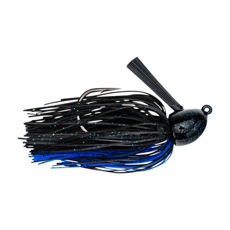 Strike King Hack Attack Jig Black Blue 1/2 oz.