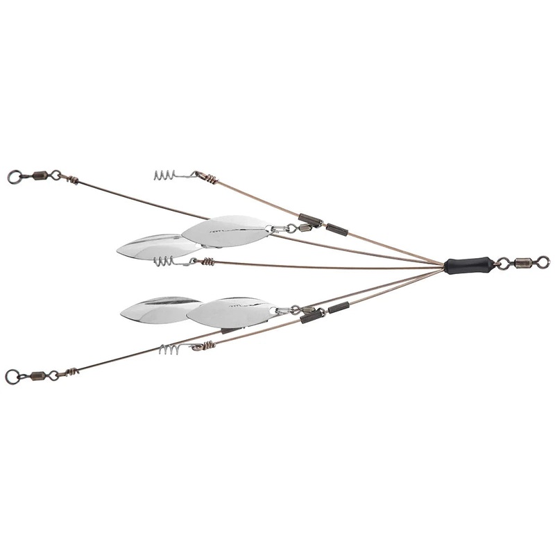 G FUNK BAITS DESERT 2 HOOK G-RIG (DESERT CAMO) 5 Wires 4 Blades 2 Hooks (Camo Wire)