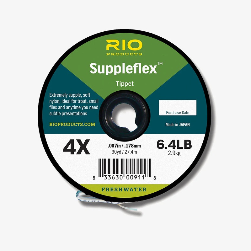 RIO Suppleflex Tippet Material – Fly Fishing 4X