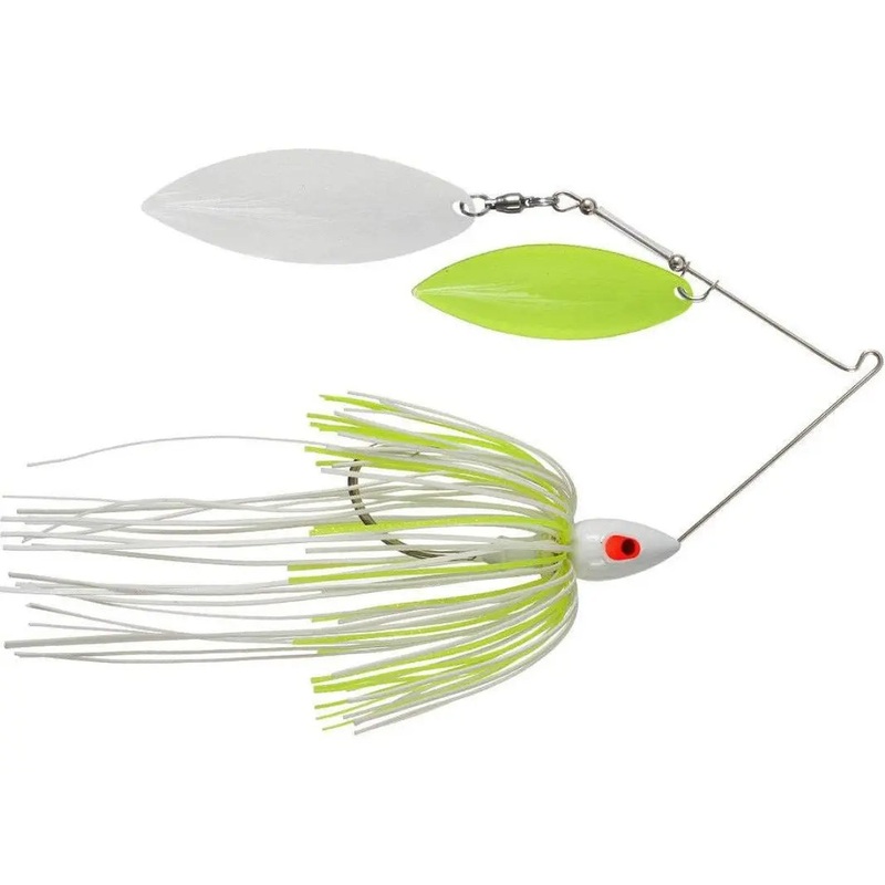 War Eagle Painted Double Willow Blades Spinnerbaits 3/8oz Chartreuse