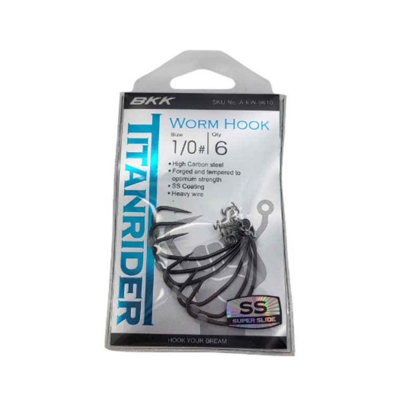 BKK Hooks Titanrider 1/0- 6Pk