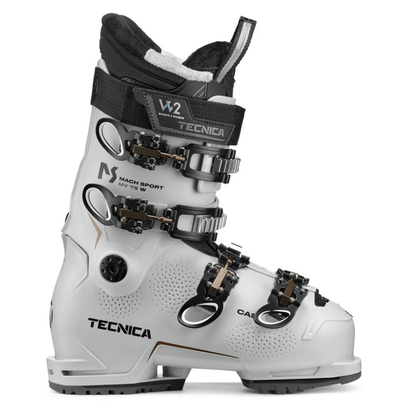 TECNICA MACH SPORT MV 75 WOMEN’S SKI BOOTS 2025/2026 COOL GREY 23.5