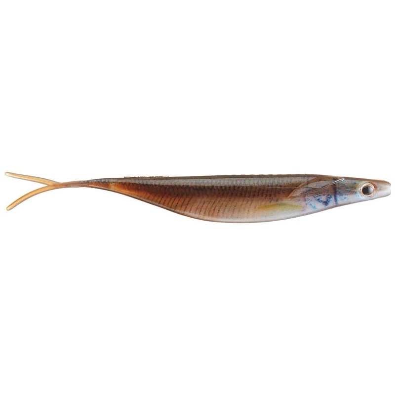Deps Sakamata Shad Real 5 inch #01 Skeleton Wakasagi