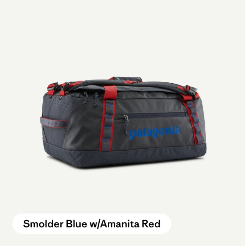 Patagonia Black Hole Duffel 40L Black w/Black