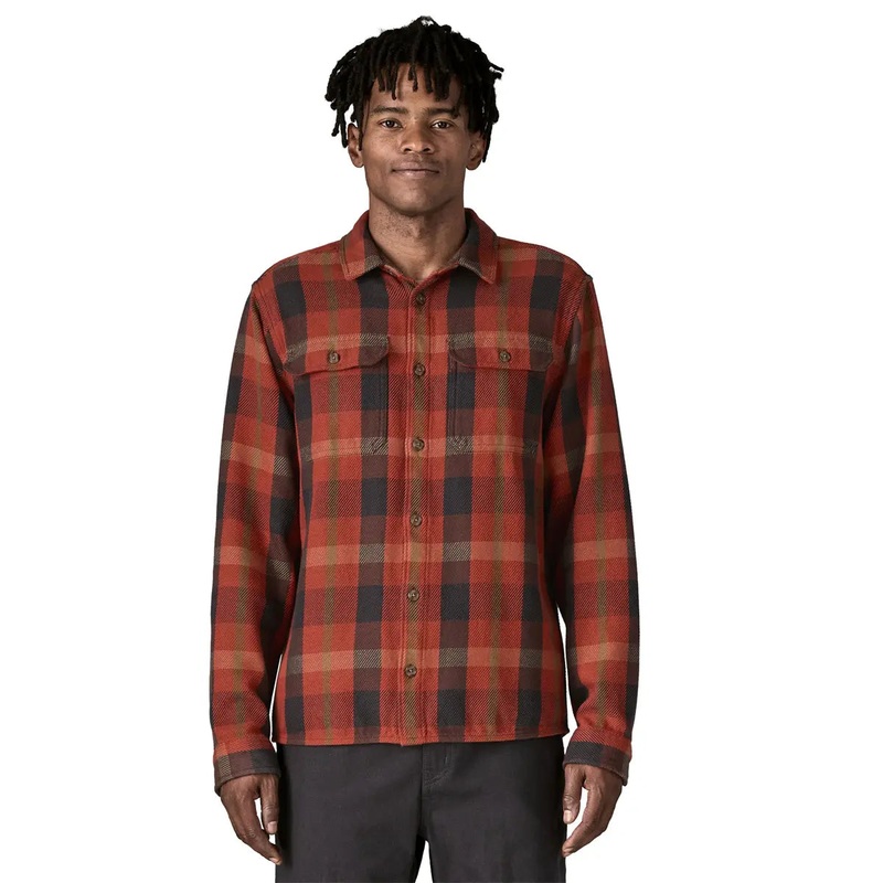 Patagonia M’s Fjord Loft Shirt Coastal Sunset: Pitch Blue / CLPI XS