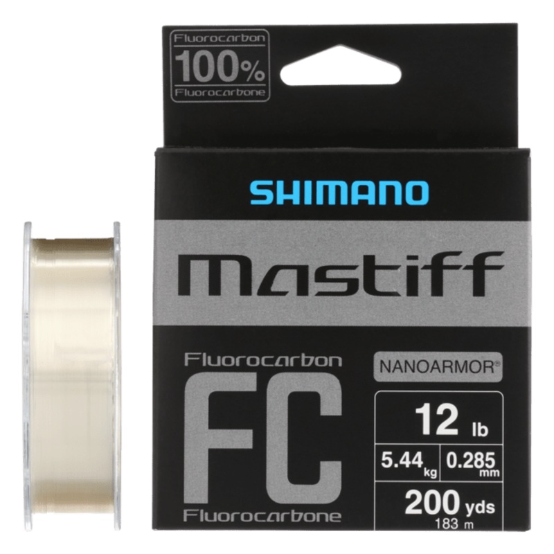 Shimano Mastiff Fluorocarbon Fishing Line 200yd 8lb