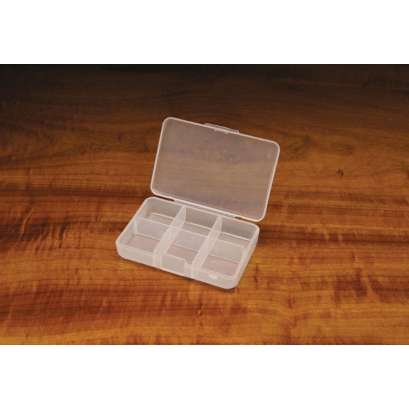 Hareline Midge Fly Box 6 Compartment – Fly Fishing or Fly Tying