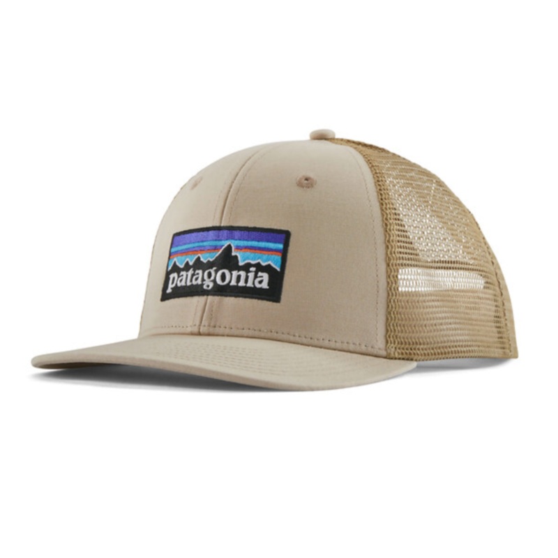 Patagonia P-6 Logo Trucker Hat – Oar Tan w/Classic Tan
