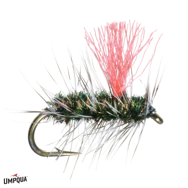 Umpqua Hi Vis Griffith Gnat Pink Wing 18