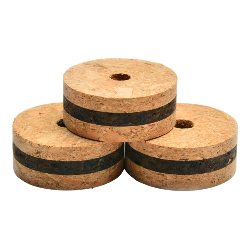 American Tackle 1/3 Stacked Burl – 1/2″ – Natural/Burnt/Natural