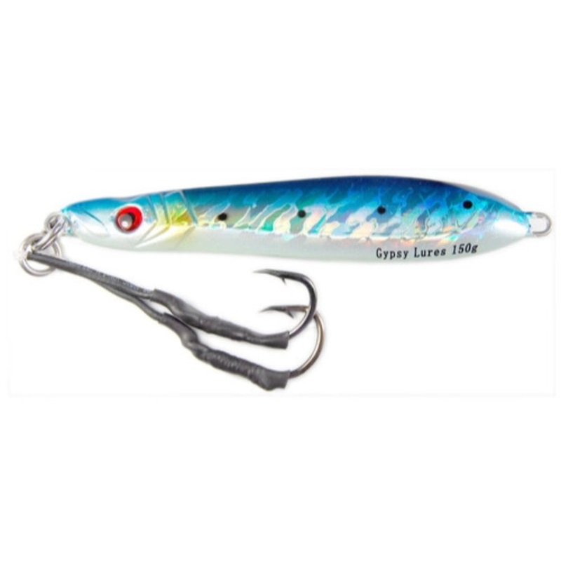GYPSY LURES FLUTTER JIGS CHARTREUSE GLOW 80G