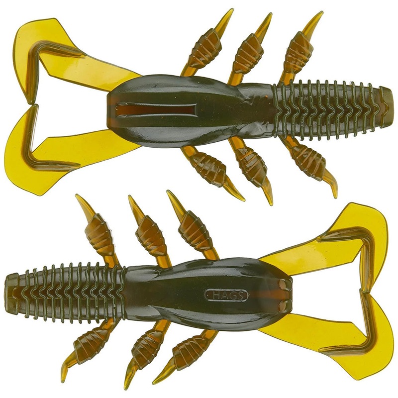 Hag’s Baits Cyclone Craw – 3.4 Inch Bama Bug 3.4 inch – 8 pack