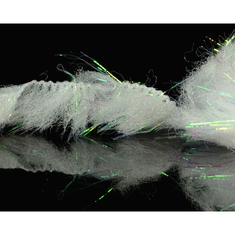 Hareline Minnow Body Wrap Pearl White