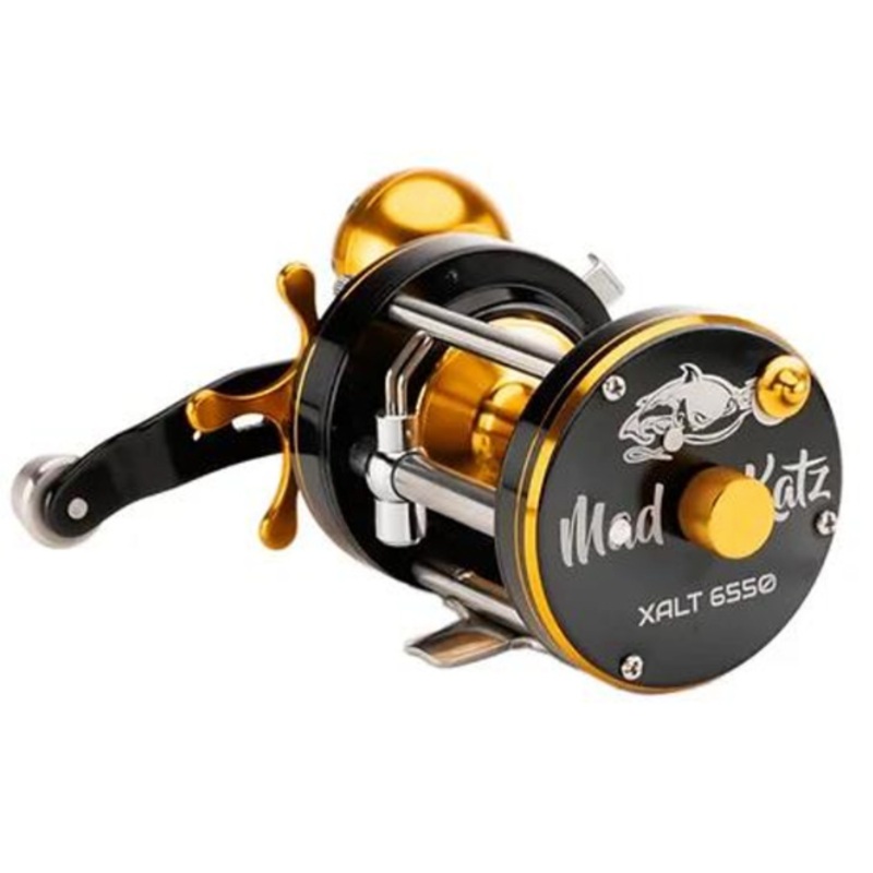 Mad Katz MKGMK6550GLDMIN Xalt-6550 Reel Gold Mine, Casting, Right Hand