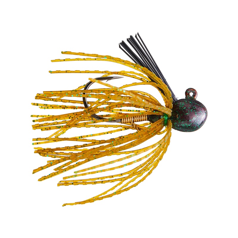NISHINE FINESSE COVER JIG Pumpkin Pepper & Green Flake 1/3 oz