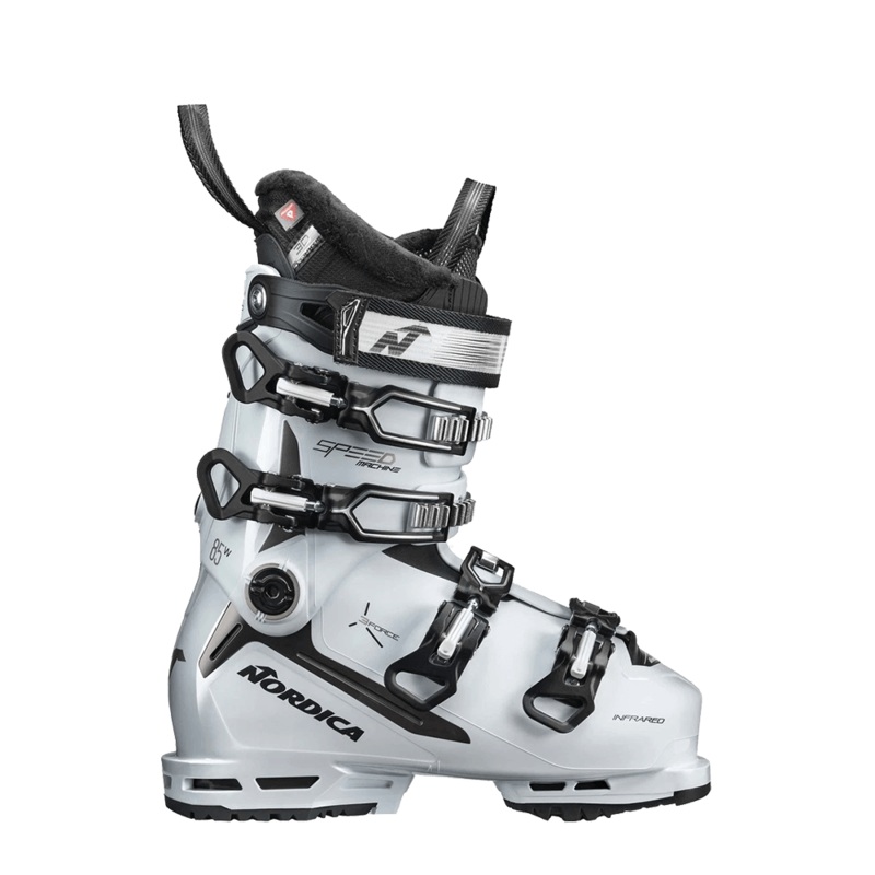NORDICA WOMEN’S SPEEDMACHINE 3 85 SKI BOOTS 2024 WHT/BRNZ/GOLD 23.5
