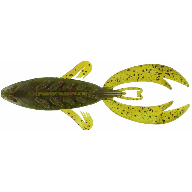 Big Bite Baits Dean Rojas Fighting Frog 4 inch Creature Bait Bama Bug