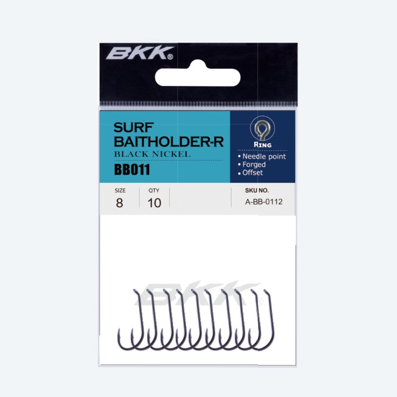 BKK Surf Baitholder-R Hooks 6/0 – 25pk